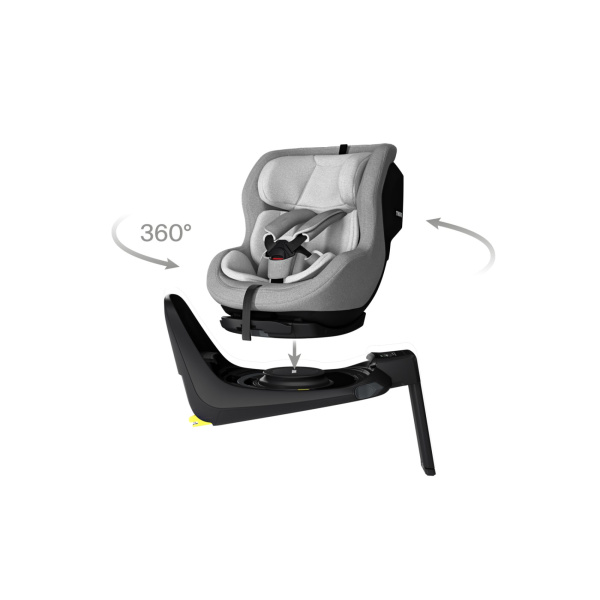 Siège auto i-size elm 360 light grey Thule