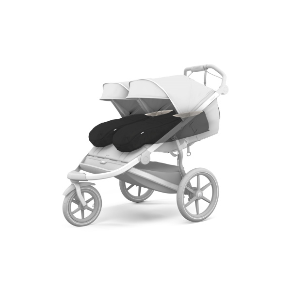 Nid d'ange newborn noir pour poussette thule Thule