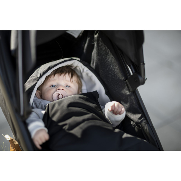 Nid d'ange newborn noir pour poussette thule Thule