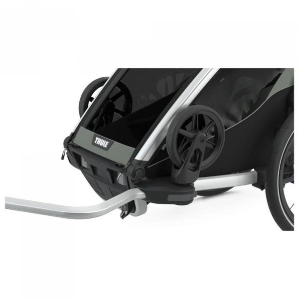 Pack remorque vélo chariot lite 1 agave + assise pour nouveau-né infant sling + kit jogging Thule