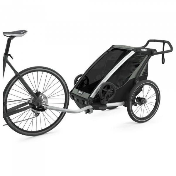 Pack remorque vélo chariot lite 1 agave + assise pour nouveau-né infant sling Thule