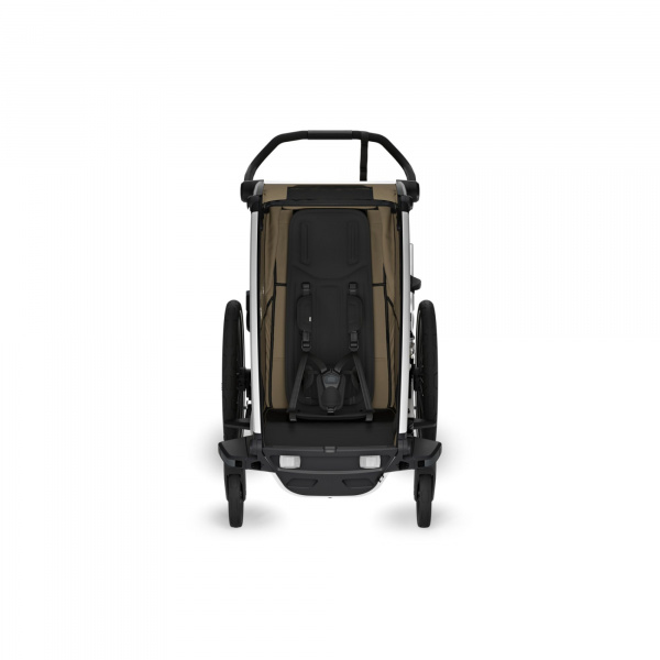 Pack remorque vélo chariot cross 1 dark slate + assise pour nouveau-né infant sling Thule
