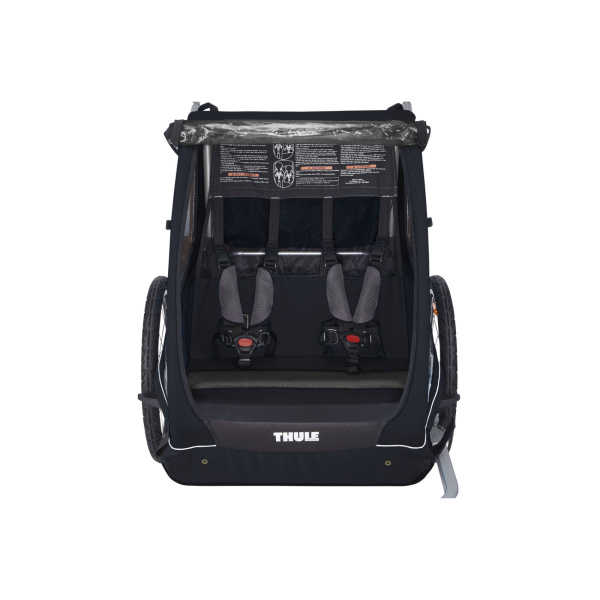 Remorque à vélo pour enfant coaster xt black Thule