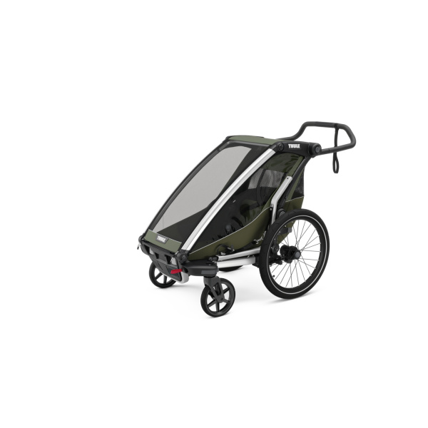 Remorque pour vélo chariot lite 1 place vintage green - génération 3 Thule