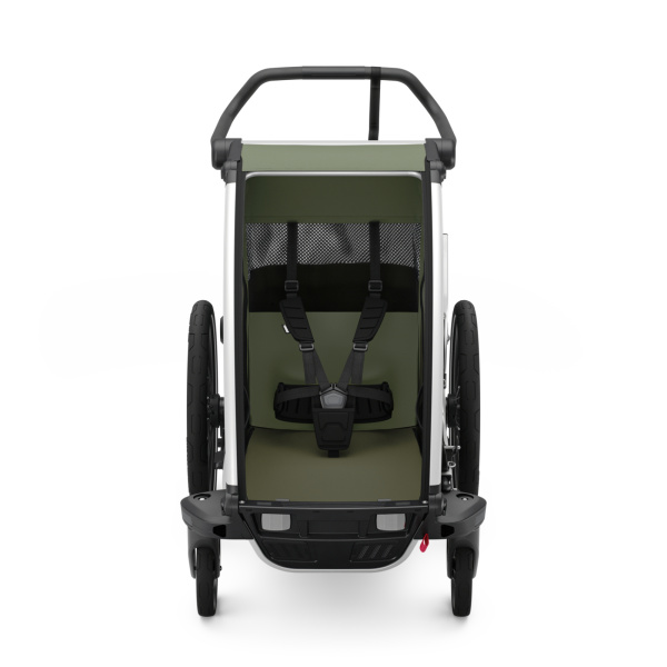 Remorque pour vélo chariot lite 1 place vintage green - génération 3 Thule
