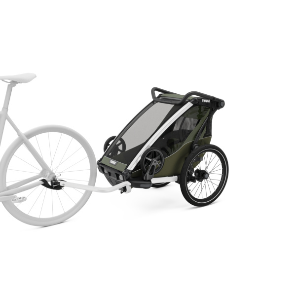 Remorque pour vélo chariot lite 1 place vintage green - génération 3 Thule