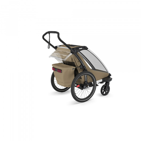 Remorque pour vélo chariot cross 1 faded khaki Thule