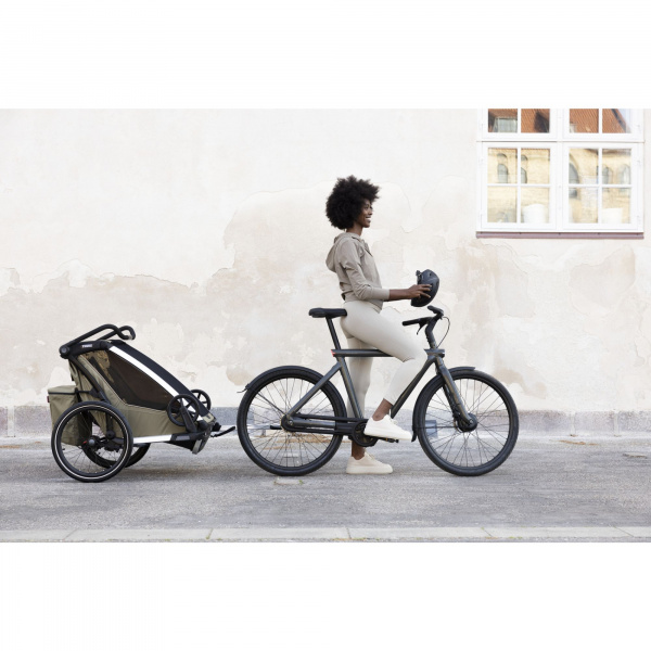 Remorque pour vélo chariot cross 2 faded khaki Thule