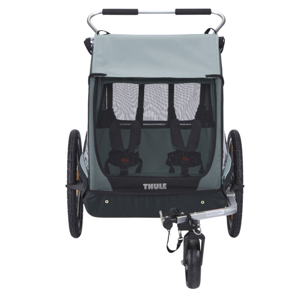 Remorque à vélo pour enfant coaster xt soft blue Thule