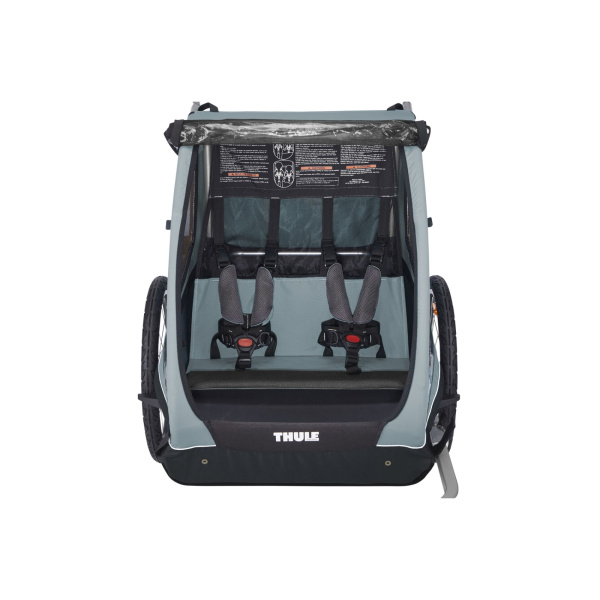 Remorque à vélo pour enfant coaster xt soft blue Thule