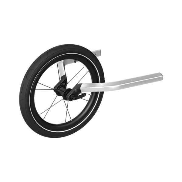 Pack remorque vélo chariot sport 1 place black + kit jogging Thule
