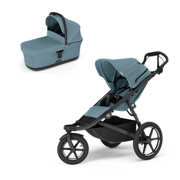 Poussette duo urban glide 3 + nacelle urban glide mid blue Thule
