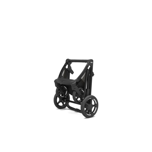 Poussette duo charm avec nacelle black Thule