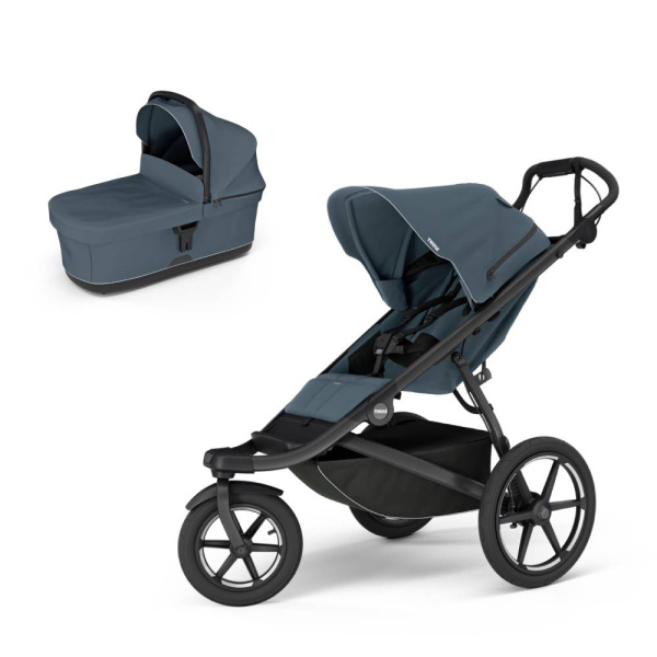 Poussette duo urban glide 3 + nacelle urban glide dark slate Thule