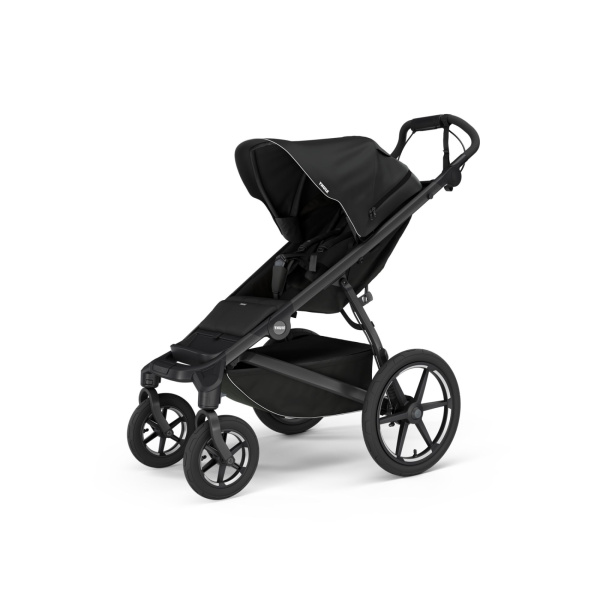 Poussette trio urban glide 4 black + siège auto maple black + nacelle urban glide black Thule