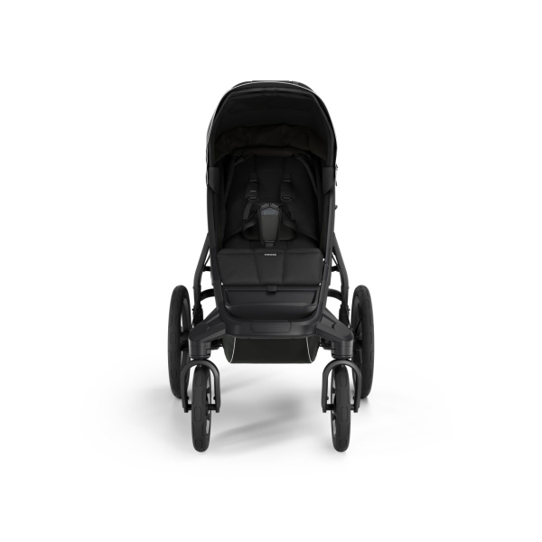 Poussette trio urban glide 4 black + siège auto maple black + nacelle urban glide black Thule