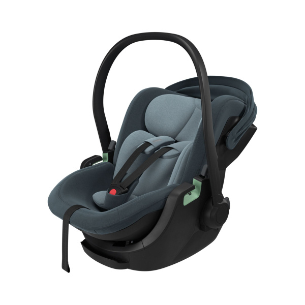 Poussette trio urban glide 4 + siège auto maple darkest blue + nacelle urban glide dark slate Thule