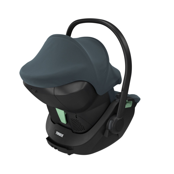 Poussette trio urban glide 4 + siège auto maple darkest blue + nacelle urban glide dark slate Thule