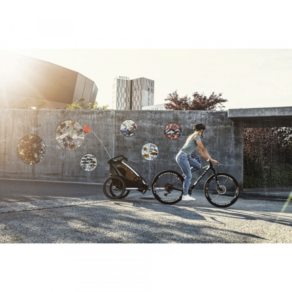 Remorque pour vélo chariot lite 2 agave Thule