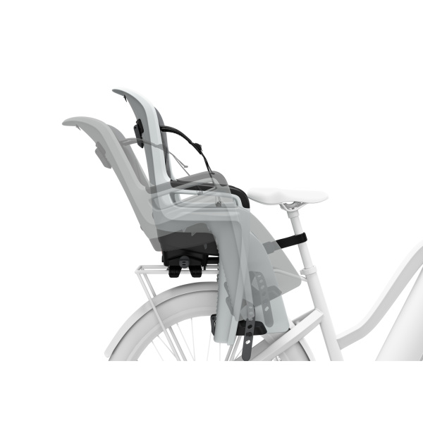 Siège vélo arrière enfant ridealong 2 light grey Thule