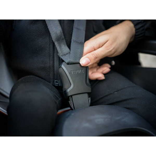 Siège vélo arrière sur cadre ridealong 2 dark gray Thule