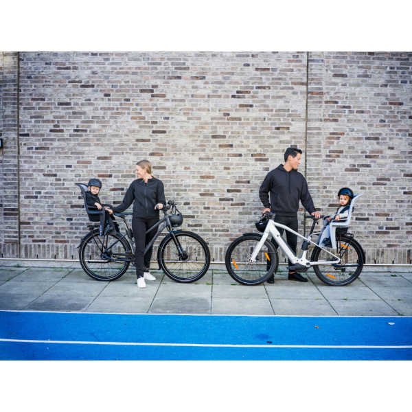 Siège vélo arrière sur cadre ridealong 2 dark gray Thule