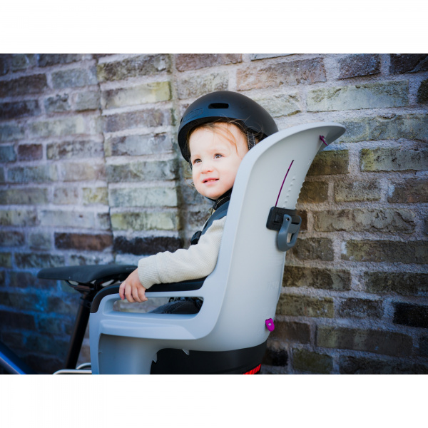 Siège vélo arrière ridealong 2 light gray Thule