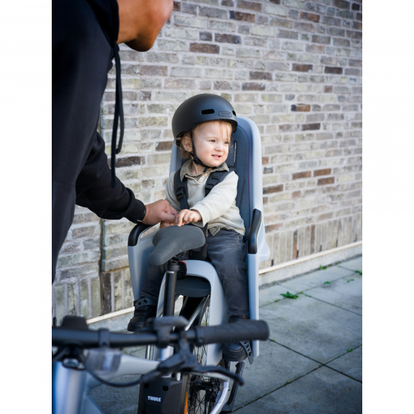 Siège vélo arrière ridealong 2 light gray Thule