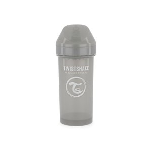 Tasse infuseur kid cup 360 ml pastel gris Twistshake