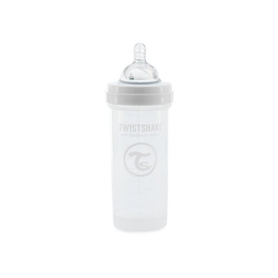 Biberon anti-colique 260 ml blanc