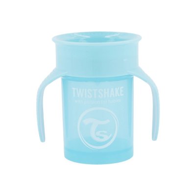 Tasse 360 degrés 230ml bleu pastel - 6m+