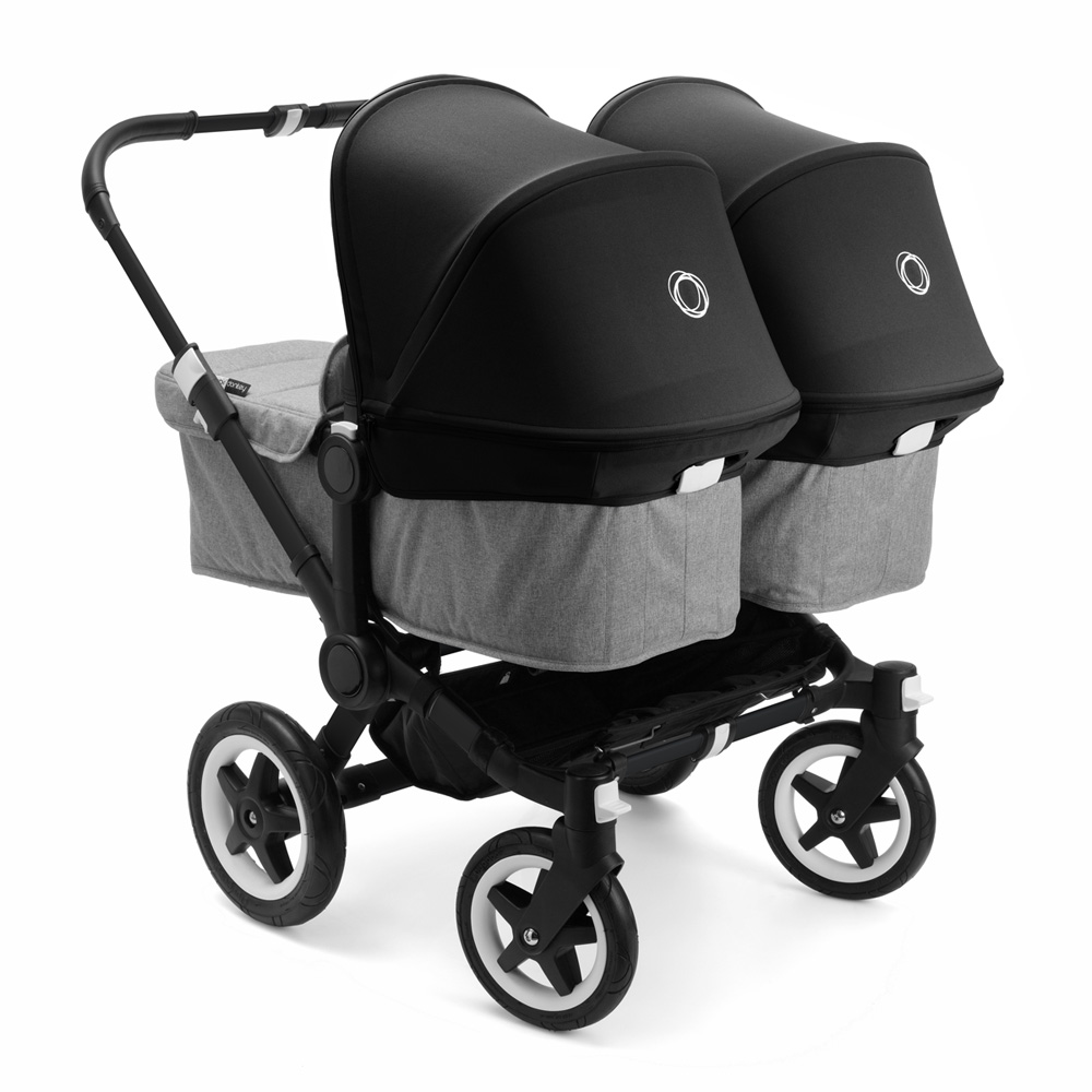 poussette jumeaux avec nacelle