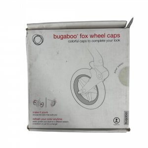 Les imparfaits - enjoliveurs pour poussette fox blanc Bugaboo