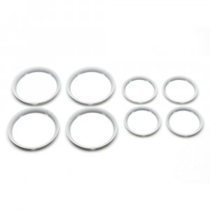 Les imparfaits - enjoliveurs pour poussette fox blanc Bugaboo