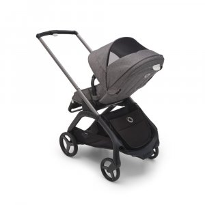 Poussette 4 roues compacte dragonfly complete graphite / grey mélange / grey mélange Bugaboo
