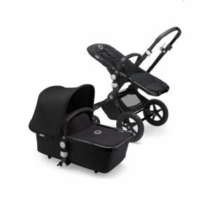 Pack poussette duo caméléon3 plus complète noir noir Bugaboo