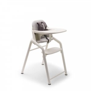 Chaise haute évolutive giraffe + baby set + tablette blanc Bugaboo