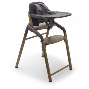 Chaise haute évolutive giraffe + baby set + tablette bois chaud et gris Bugaboo