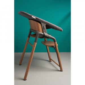 Chaise haute giraffe bébé bois foncé Bugaboo