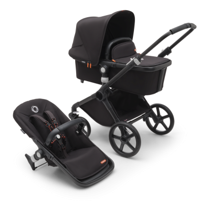 Poussette duo fox club complète noir / nuit noire