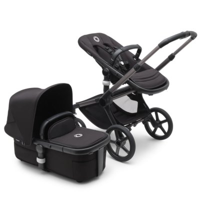 BUGABOO Poussette duo fox 5 gris/noir