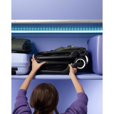 Poussette compacte butterfly noir