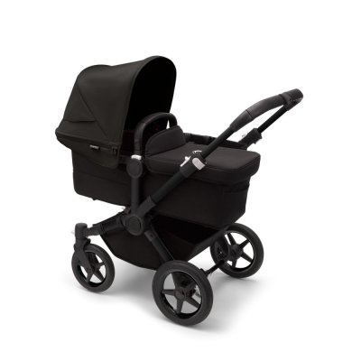 Poussette duo donkey 5 châssis noir noir