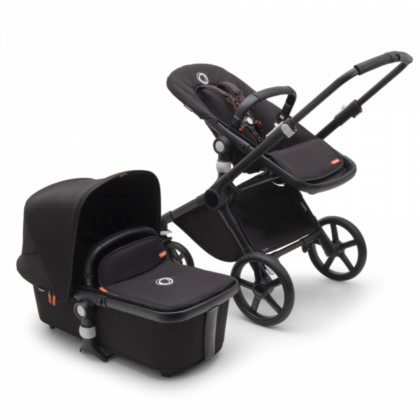 Poussette duo fox club complète noir / nuit noire Bugaboo