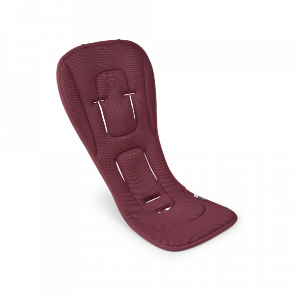 Coussin confort réversible pour poussette bugaboo dark cherry Bugaboo