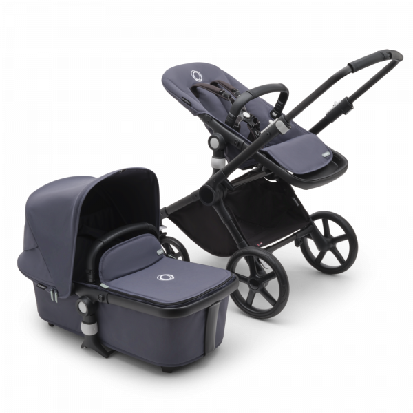 Poussette duo fox club complète noir / nuit noire Bugaboo