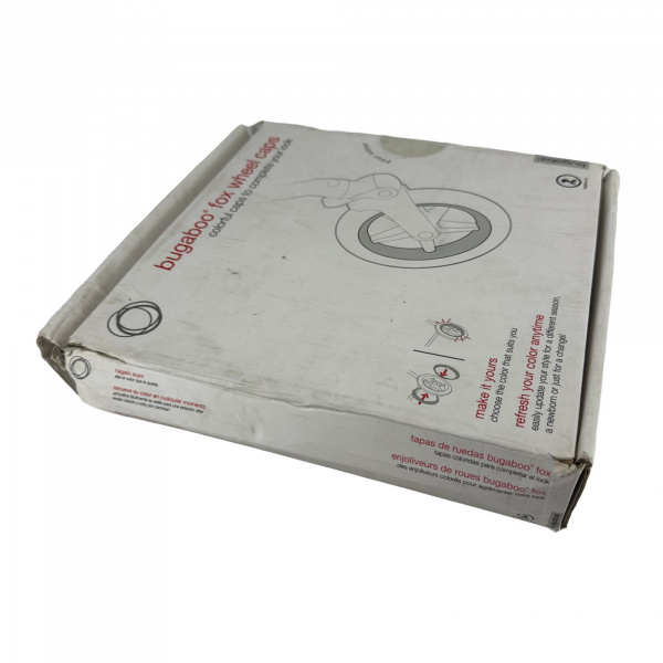 Les imparfaits - enjoliveurs pour poussette fox blanc Bugaboo