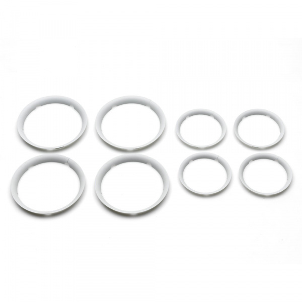 Les imparfaits - enjoliveurs pour poussette fox blanc Bugaboo