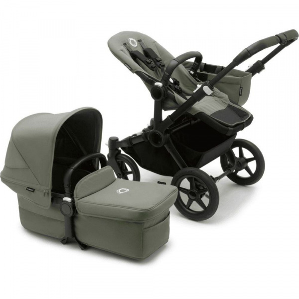 Poussette duo donkey 5 châssis noir noir Bugaboo