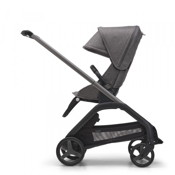 Poussette 4 roues compacte dragonfly complete graphite / grey mélange / grey mélange Bugaboo